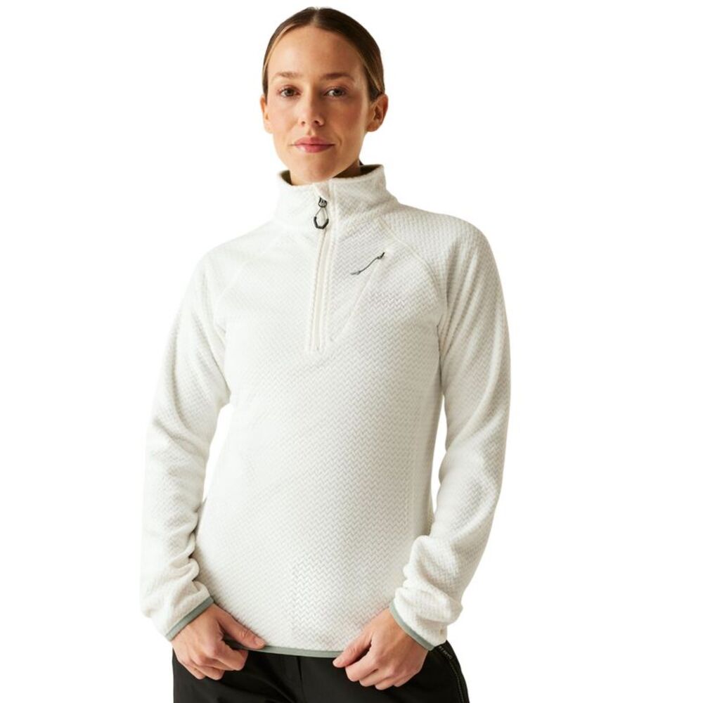 Dare 2B Womens/Ladies Switch Up Fleece Top / Egret